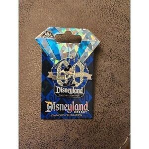 Disneyland 60th Anniversary Mickey Mouse Pin